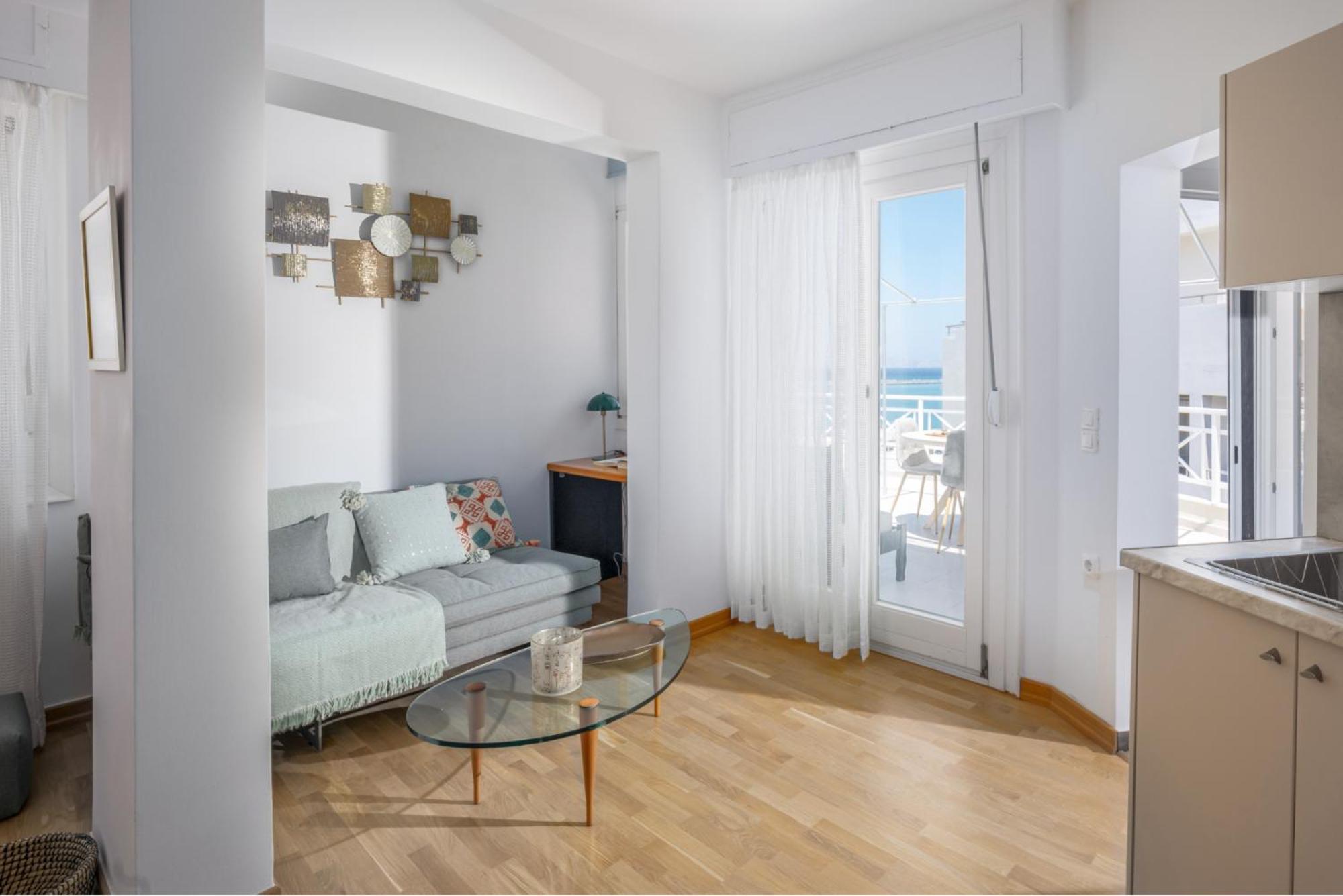 Chic, Downtown, Penthouse W Sundeck And Seaview Leilighet Iraklio Eksteriør bilde